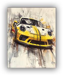 Obraz Porche kresba 03