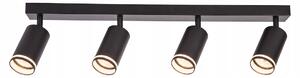 Svítidlo Bodové Černé Pipe Ring Spot 4xGU10