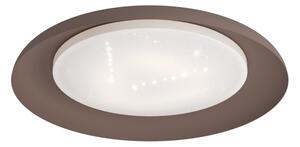 Eglo 99704 - LED Stropní svítidlo PENJAMO LED/17,1W/230V hnědá