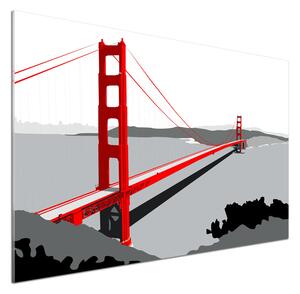 Panel do kuchyně Most San Francisco pksh-98448753