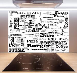 Panel do kuchyně Menu v restauraci pksh-98559843
