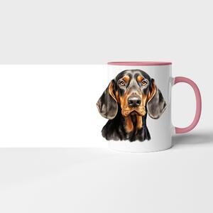 Hrnek Black and tan coonhound 02