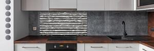 Panel do kuchyně Černobílé pásky pksh-98614123