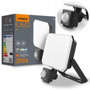 LED reflektor Videx 30W 2850lm IP65 s pohybovým senzorem