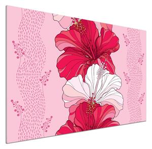 Panel do kuchyně Havajské květiny pksh-98842373