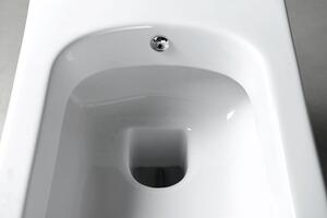 Aqualine, SOLUZIONE závěsná WC mísa s bidet. sprškou, 35x50,5cm, bílá, 10SZ02002 DL