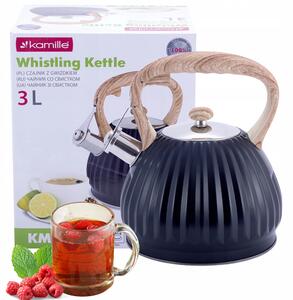 Tradiční ocelová Konvice Kamille KM-1076 3 l