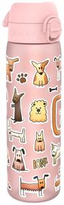 Láhev na vodu Ion8 Dogs 500 ml růžová