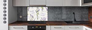 Skleněný panel do kuchyně Levandule pksh-98906827