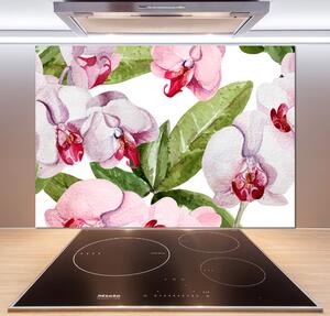 Panel do kuchyně Růžové orchideje pksh-98952398