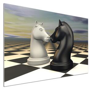 Panel do kuchyně Šachy koně pksh-99009038