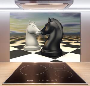 Panel do kuchyně Šachy koně pksh-99009038