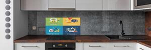 Panel do kuchyně Školní předměty pksh-99028312