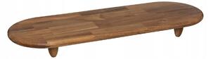 DŘEVĚNÉ PRKÉNKO NA SERVÍROVÁNÍ 70 x 25 cm - NA UZENINY, SÝRY A JINÉ POCHUTINY