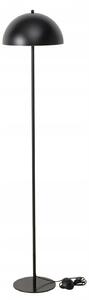 STOJACÍ LAMPA ČERNÁ KOVOVÁ 30 X 140 CM ENERGETICKY ÚSPORNÁ MINIMALISTICKÁ