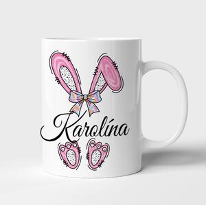 Velikonoční hrnek se jménem Karolína