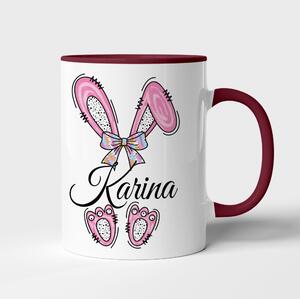Velikonoční hrnek se jménem Karina