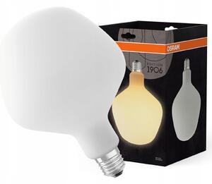 Ledvance matná LED žárovka E27 7.3W VINTAGE BIG APPLE, teplá bílá