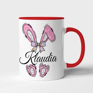 Velikonoční hrnek se jménem Klaudia