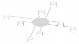 VIDEX Bodové stropní svítidlo pro 8 žárovek GX53 VL-SPF22B-W