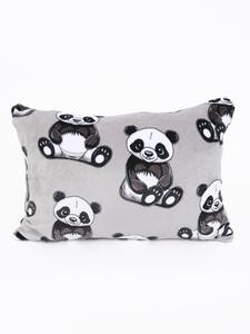 MK Lůžkoviny Povlak na polštář mikroplyš Exclusive 40 x 60 cm - Panda