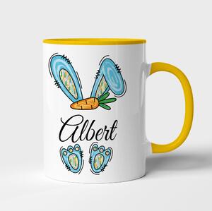 Velikonoční hrnek se jménem Albert