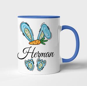 Velikonoční hrnek se jménem Herman