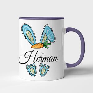 Velikonoční hrnek se jménem Heřman