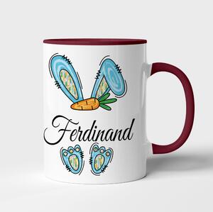 Velikonoční hrnek se jménem Ferdinand