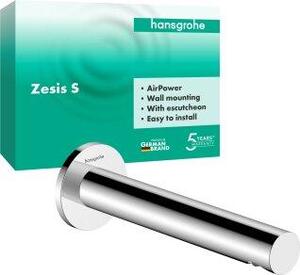 Hansgrohe vanová baterie Zesis S, výtok 181 mm, nástěnná montáž, chrom