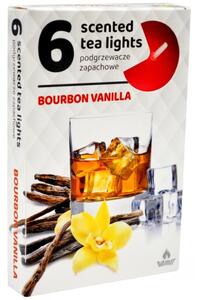 Vonné čajové svíčky 6ks, Bourbon Vanilla