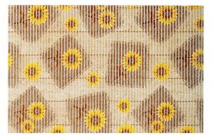 Pěnová koupelnová předložka SLUNEČNICE 40x65 cm