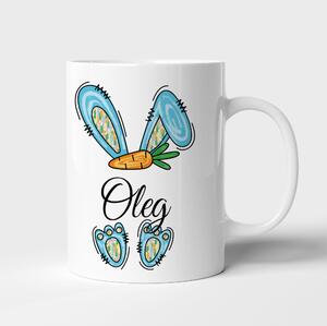 Velikonoční hrnek se jménem Oleg