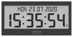 Nástěnné hodiny Lavvu černé 37 cm