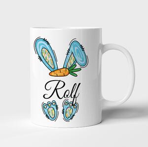 Velikonoční hrnek se jménem Rolf