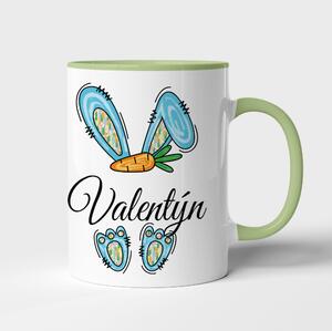 Velikonoční hrnek se jménem Valentýn