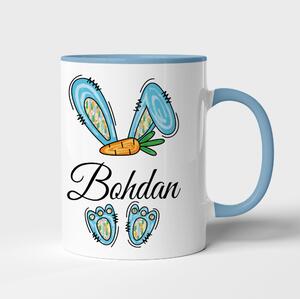 Velikonoční hrnek se jménem Bohdan