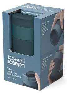 Tmavě modrý cestovní hrnek 340 ml Sipp – Joseph Joseph