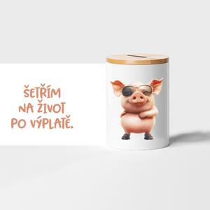 Kasička šetřím na život po výplatě data