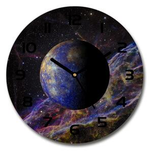 Skleněné nástěnné hodiny kulaté Merkury pl_zso_30_c-f_117754614