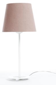 BPS koncept Stolní lampa JASMIN, 1xE27, v. 40 cm Barva: Růžová