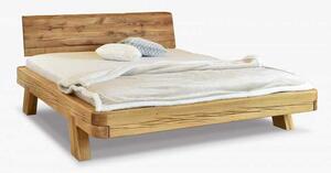 Dubová luxusní postel z trámů, Manželská Mia 140 x 200 cm