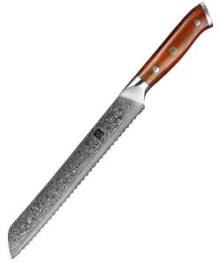 Nůž na pečivo XinZuo Yu B13R 9"