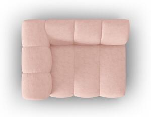 Růžový modul pohovky (levý roh) Lupine – Micadoni Home