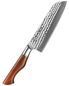 XinZuo Santoku nůž HEZHEN Master B30R 7"