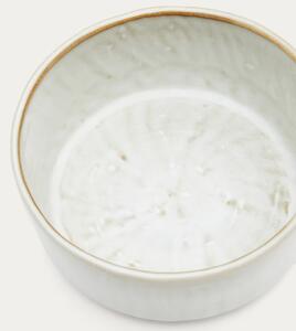 OnaDnes -20% Bílá keramická miska Kave Home Serni 15 cm
