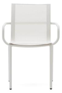 Zahradní židle algana bílá