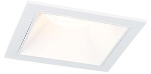 P 93128 LED vestavné svítidlo 3-krokové-stmívatelné Cole Coin IP44 hranaté 88x88mm Coin 6W 230V stmívatelné 2700K bílá - PAULMANN