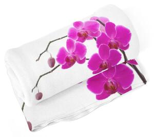 Sablio Deka Fialové orchideje - 150x120 cm