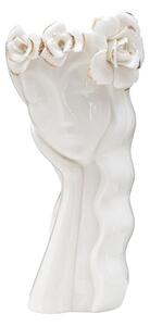 Bílá porcelánová váza Mauro Ferretti Cute Woman